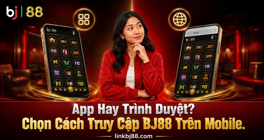 BJ88 App Hay Web Mobile? Chọn Cách Truy Cập Phù Hợp