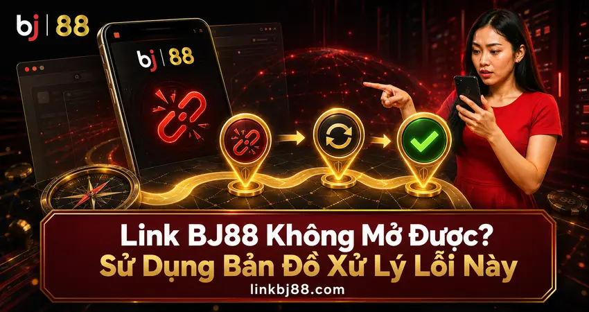 Link BJ88 Không Mở Được? Cách Khắc Phục Nhanh