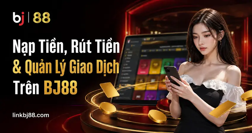 BJ88 Nạp Tiền, Rút Tiền & Quản Lý Giao Dịch