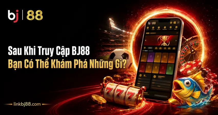 Sau Khi Truy Cập BJ88 – Thể Thao, Casino, Slot & Bonus